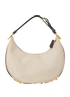 Fendigraphy Small Hobo Bag, &pound;995, Handbags, Beige/Brown, Canvas, Front view